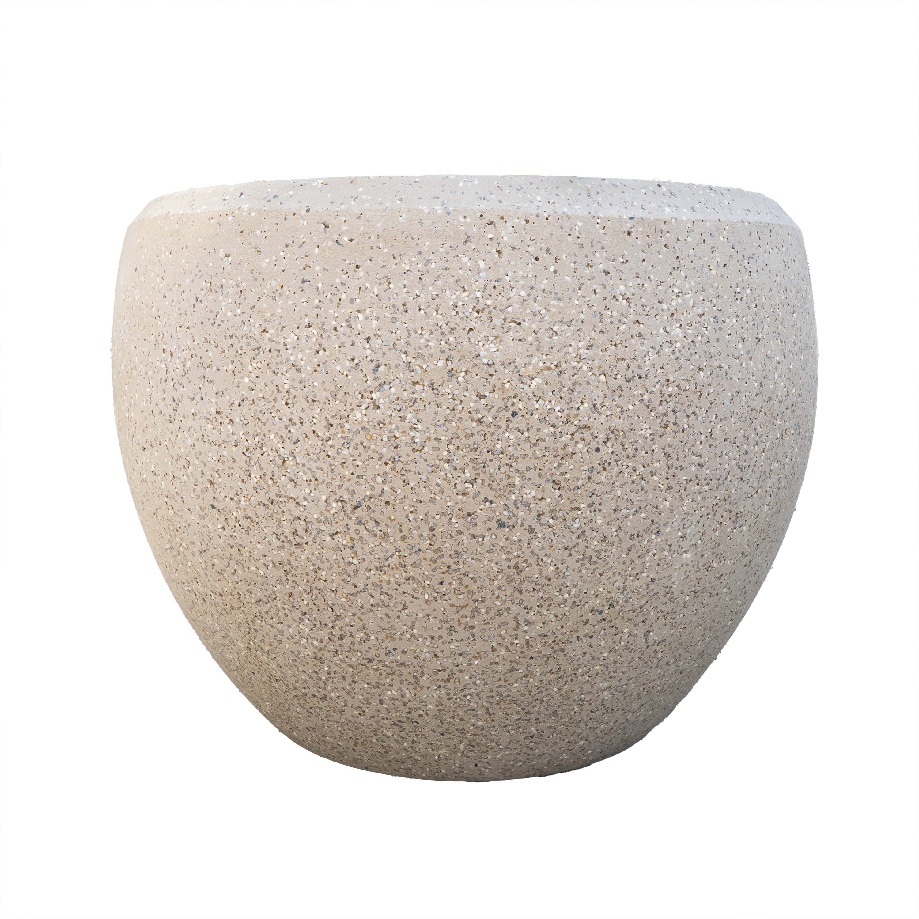 DUNE POT - ANTIQUE WHITE