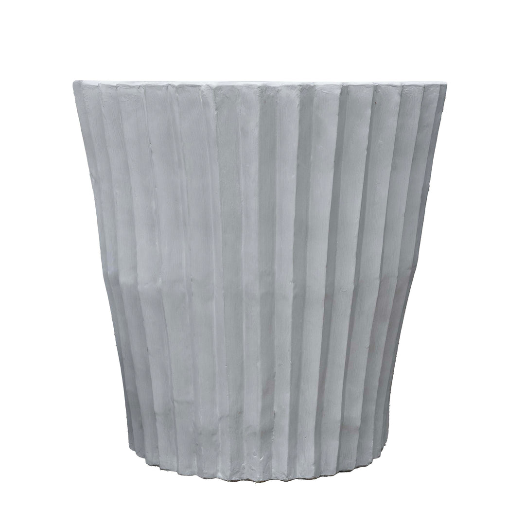 Fluted Cone Pot Stand