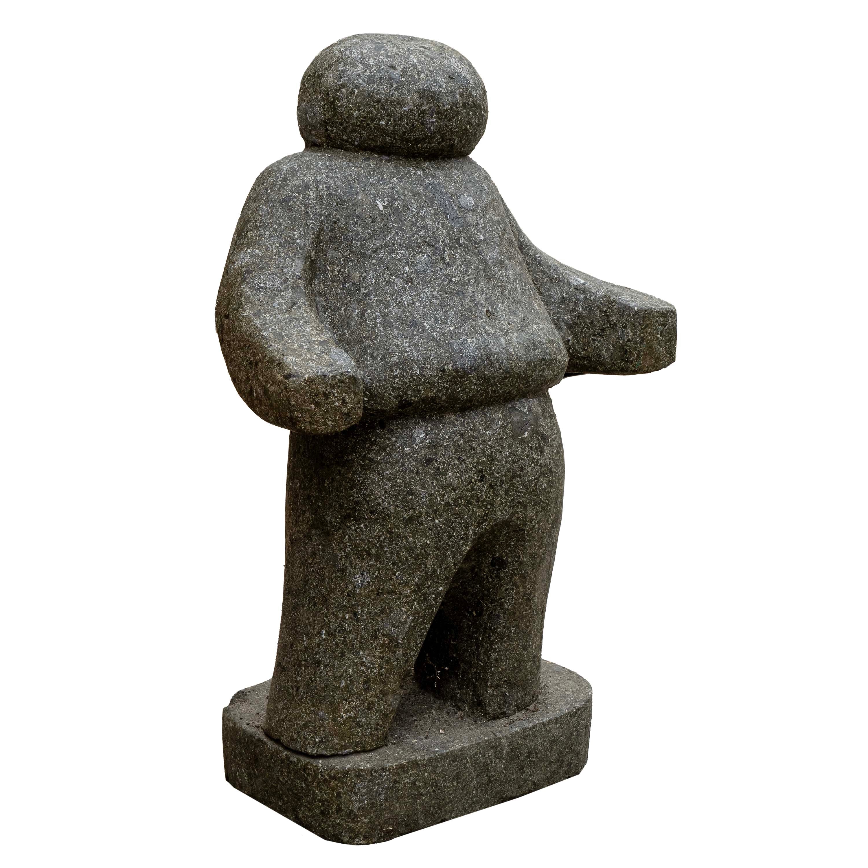 Stone Man Garden Decor
