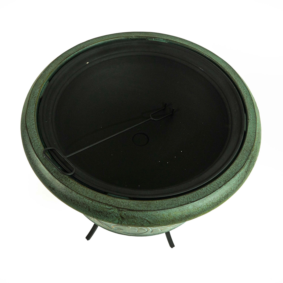 Elongated Fiber Clay Firepit