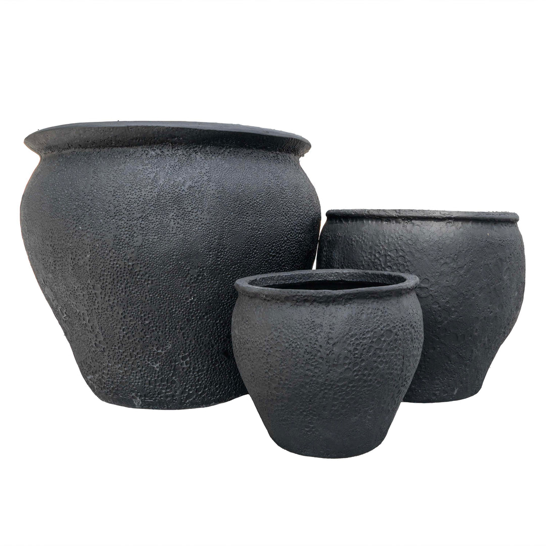 ONYX POT - BLACK