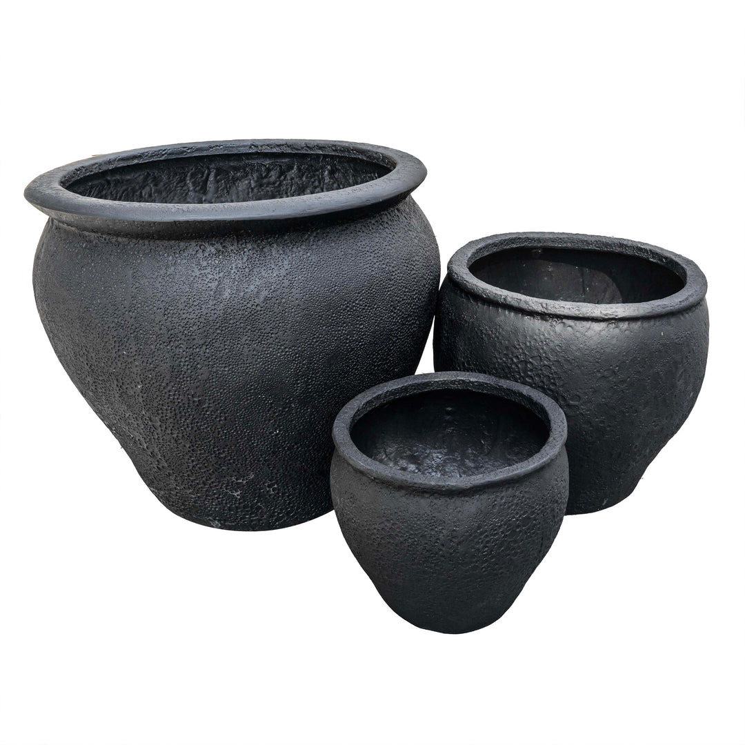 ONYX POT - BLACK