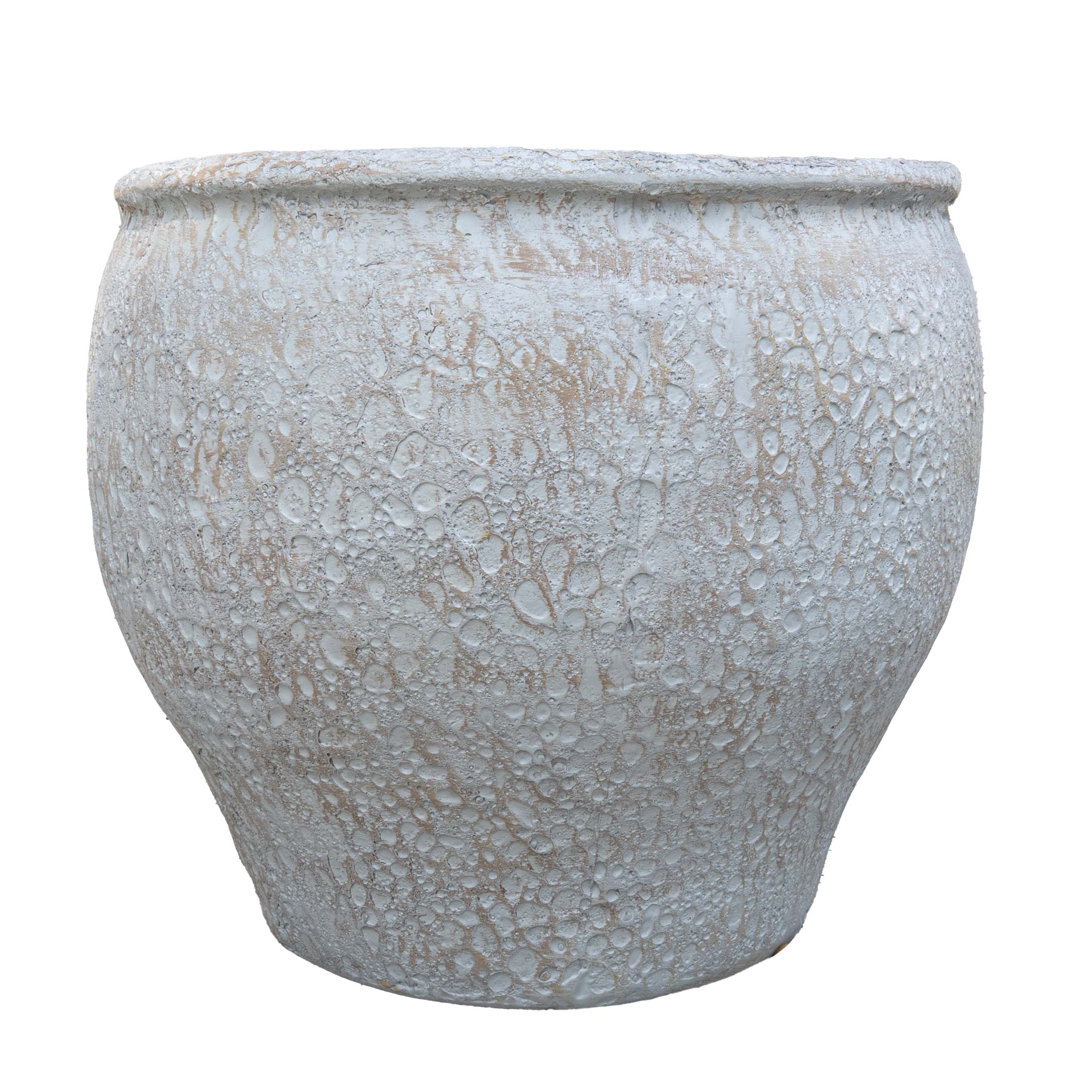 ONYX POT - MILKY WHITE