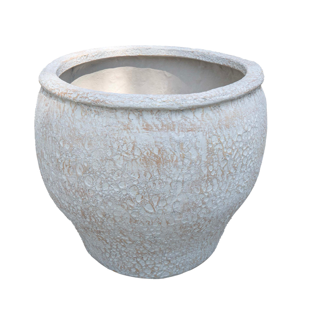 ONYX POT - MILKY WHITE