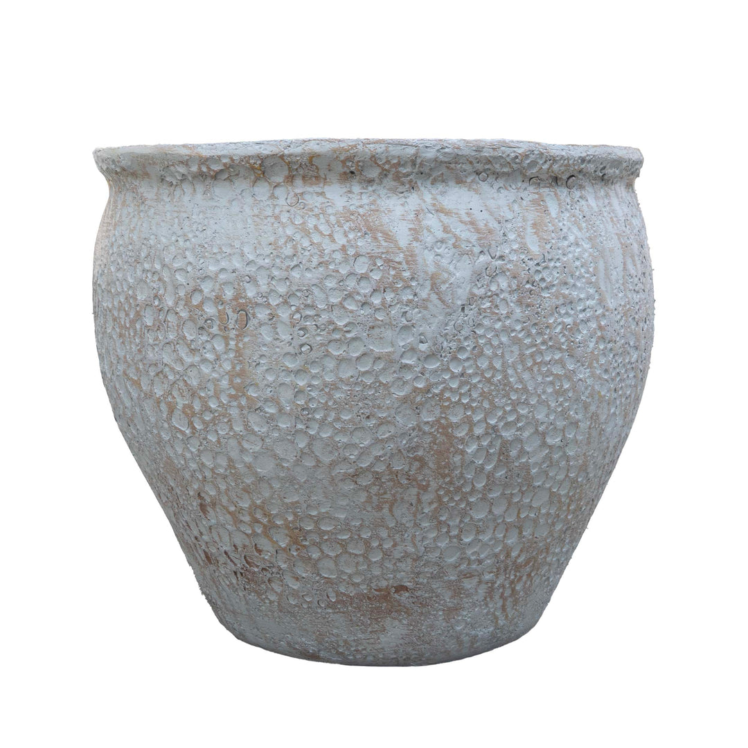 ONYX POT - MILKY WHITE