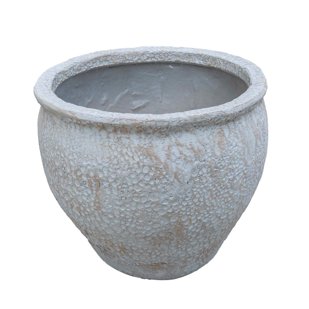 ONYX POT - MILKY WHITE