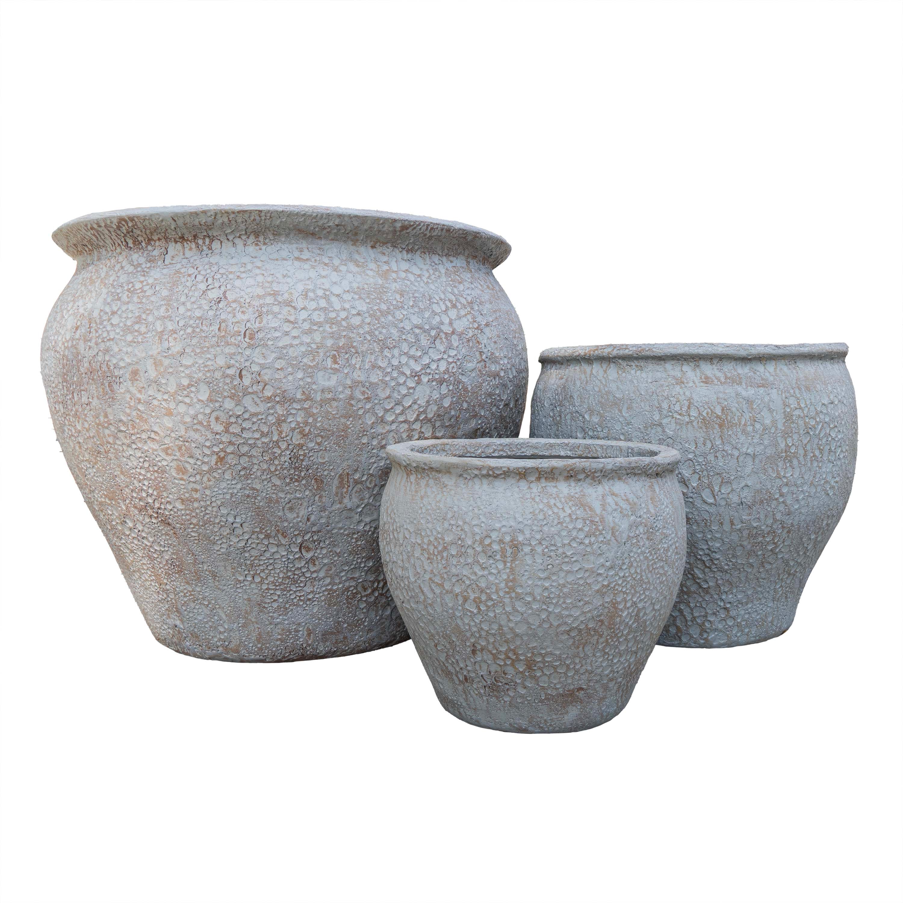 ONYX POT - MILKY WHITE