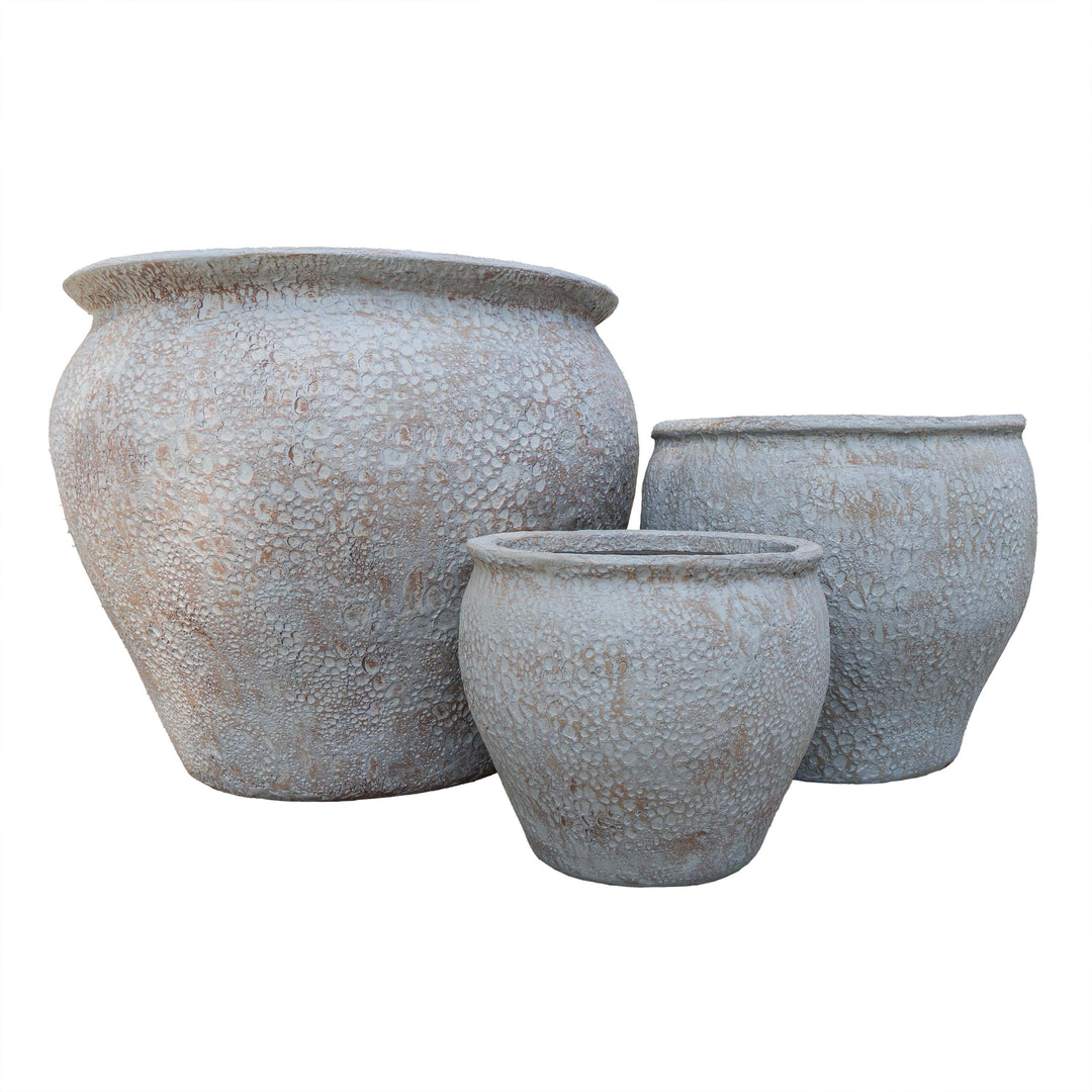 ONYX POT - MILKY WHITE