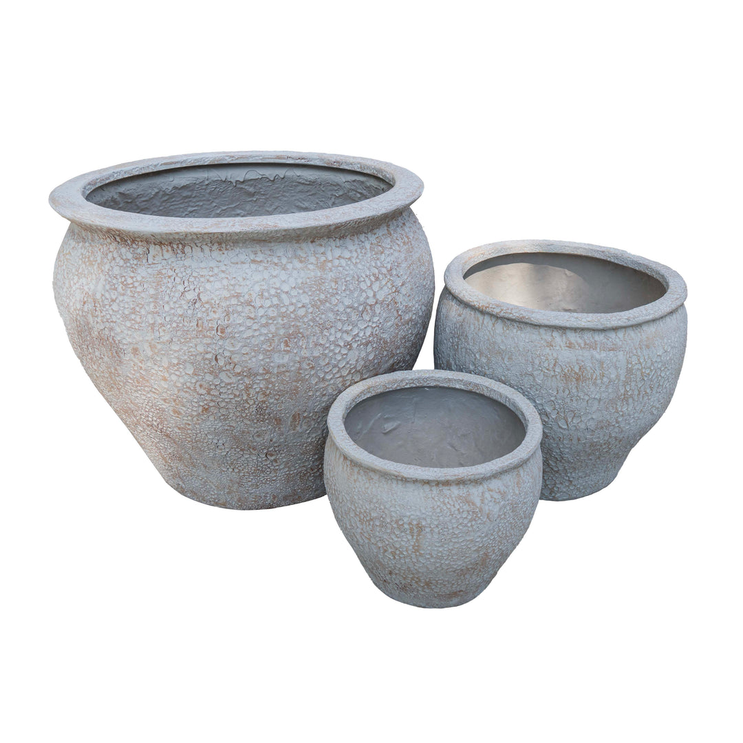 ONYX POT - MILKY WHITE