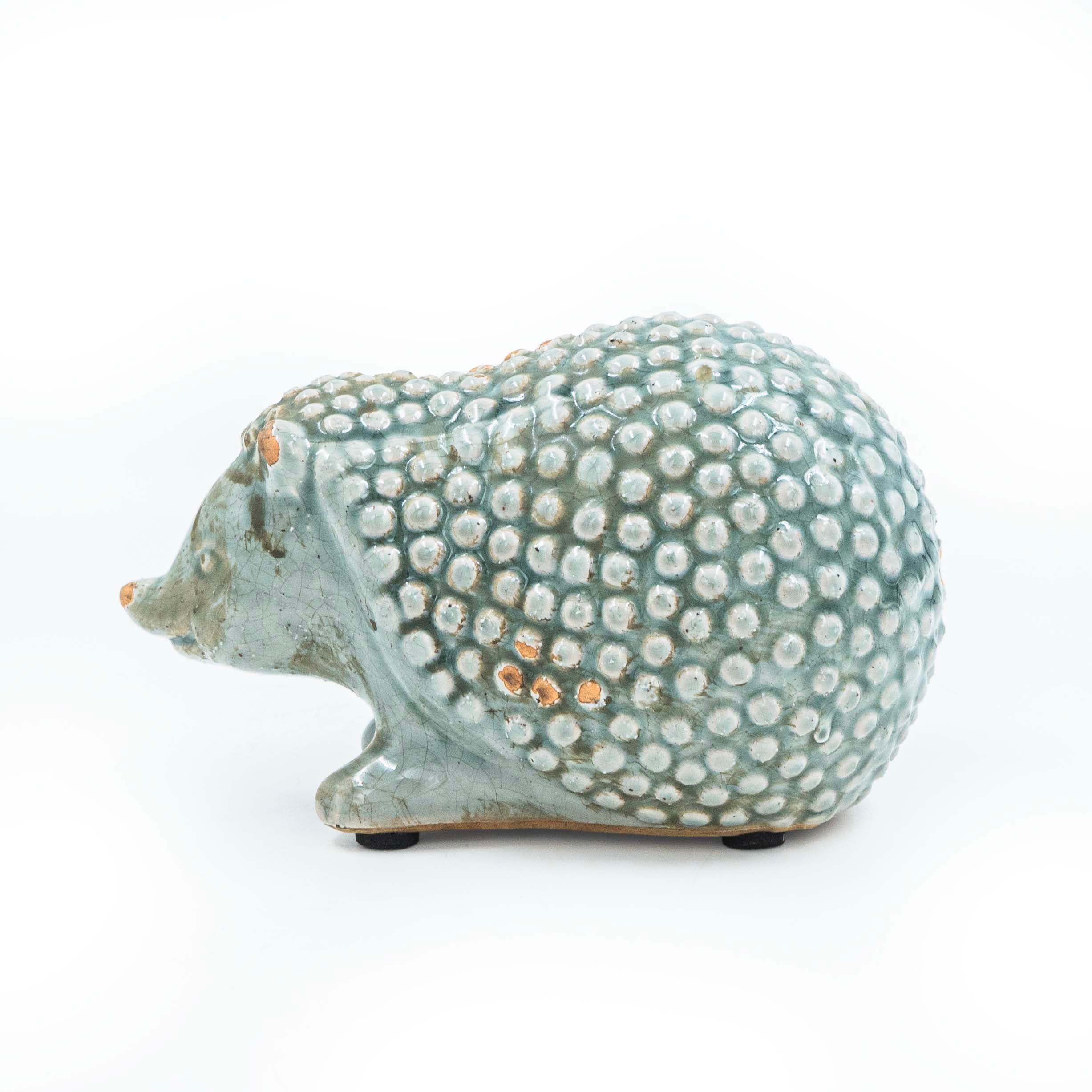 Hedgehog Crawl Ceramic Decor