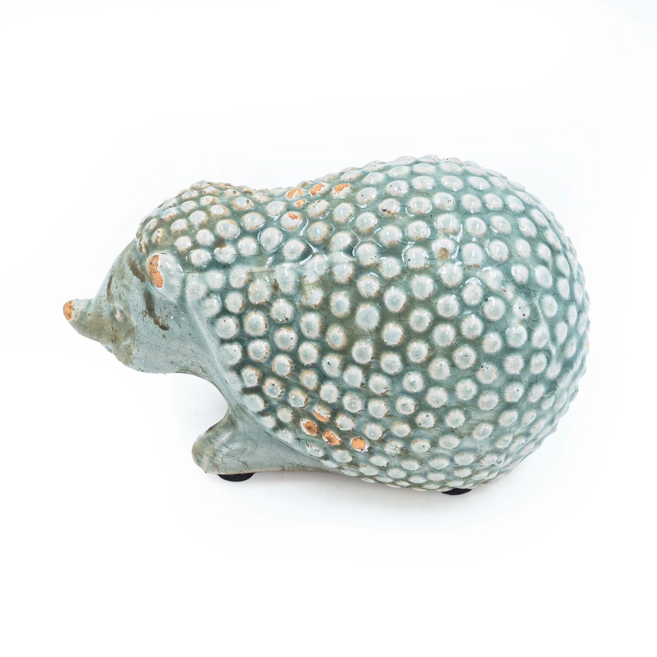 Hedgehog Crawl Ceramic Decor