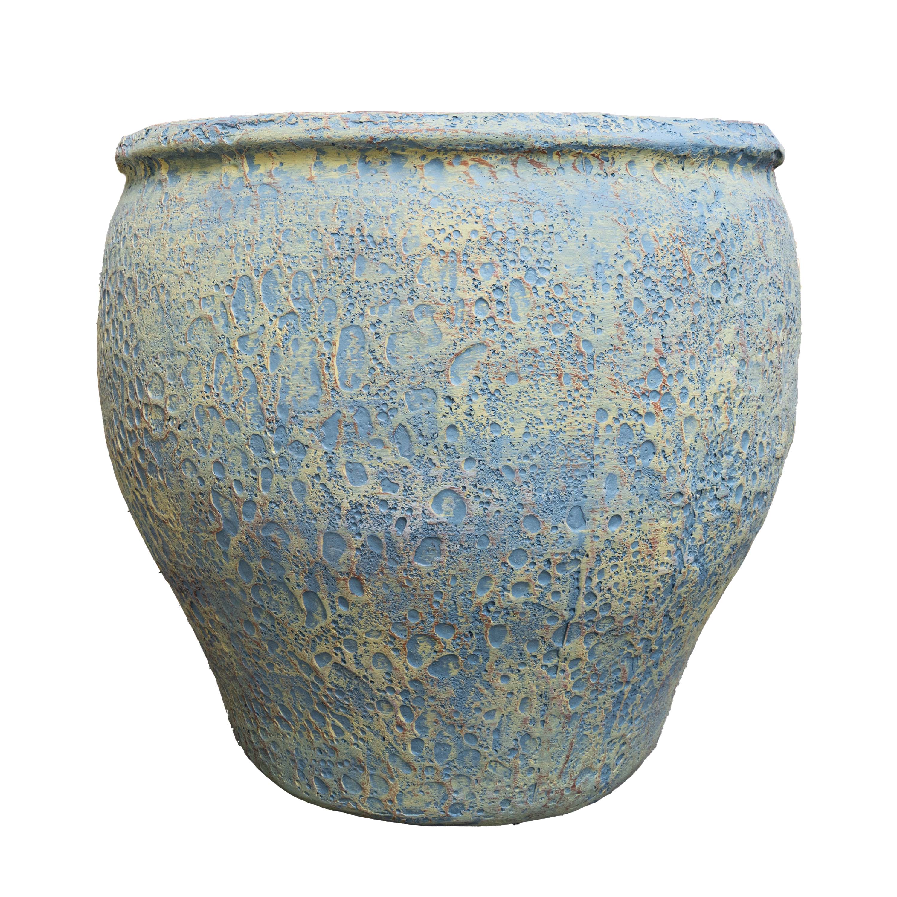 ONYX POT - YELLOW BLUE