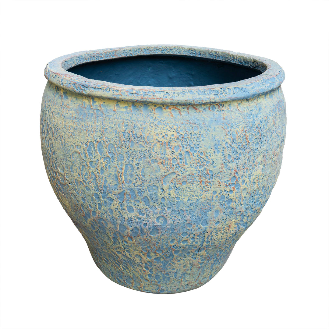 ONYX POT - YELLOW BLUE