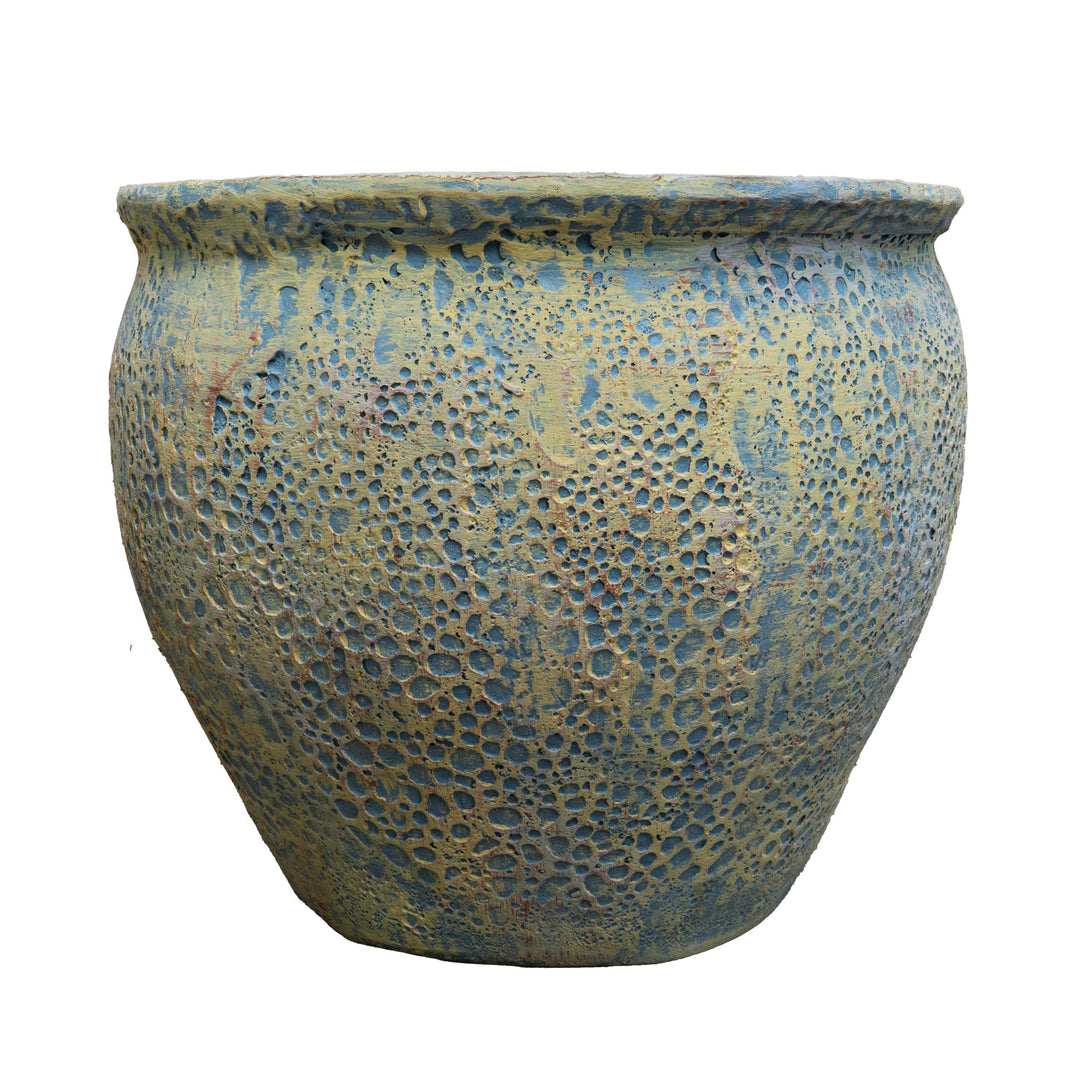 ONYX POT - YELLOW BLUE