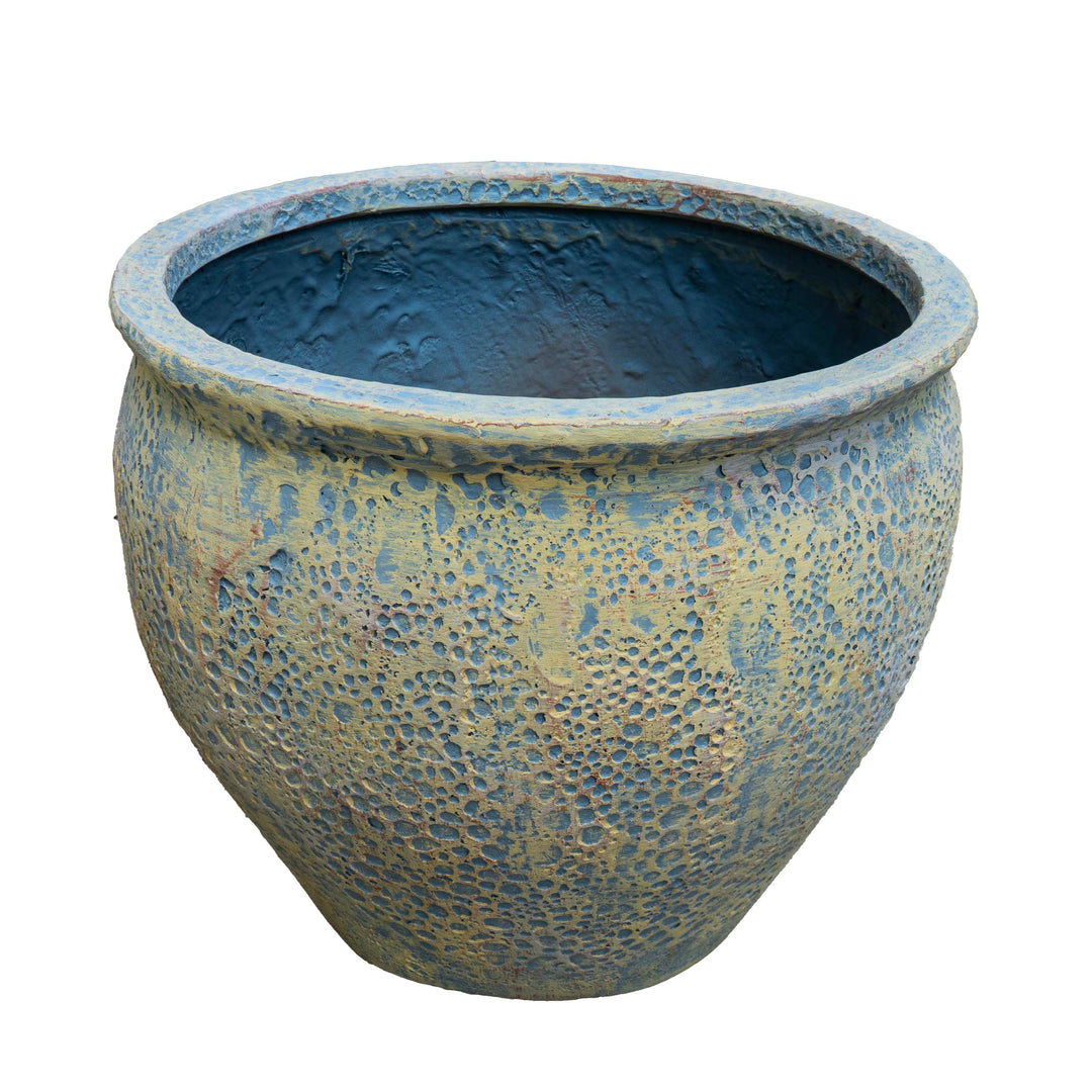 ONYX POT - YELLOW BLUE