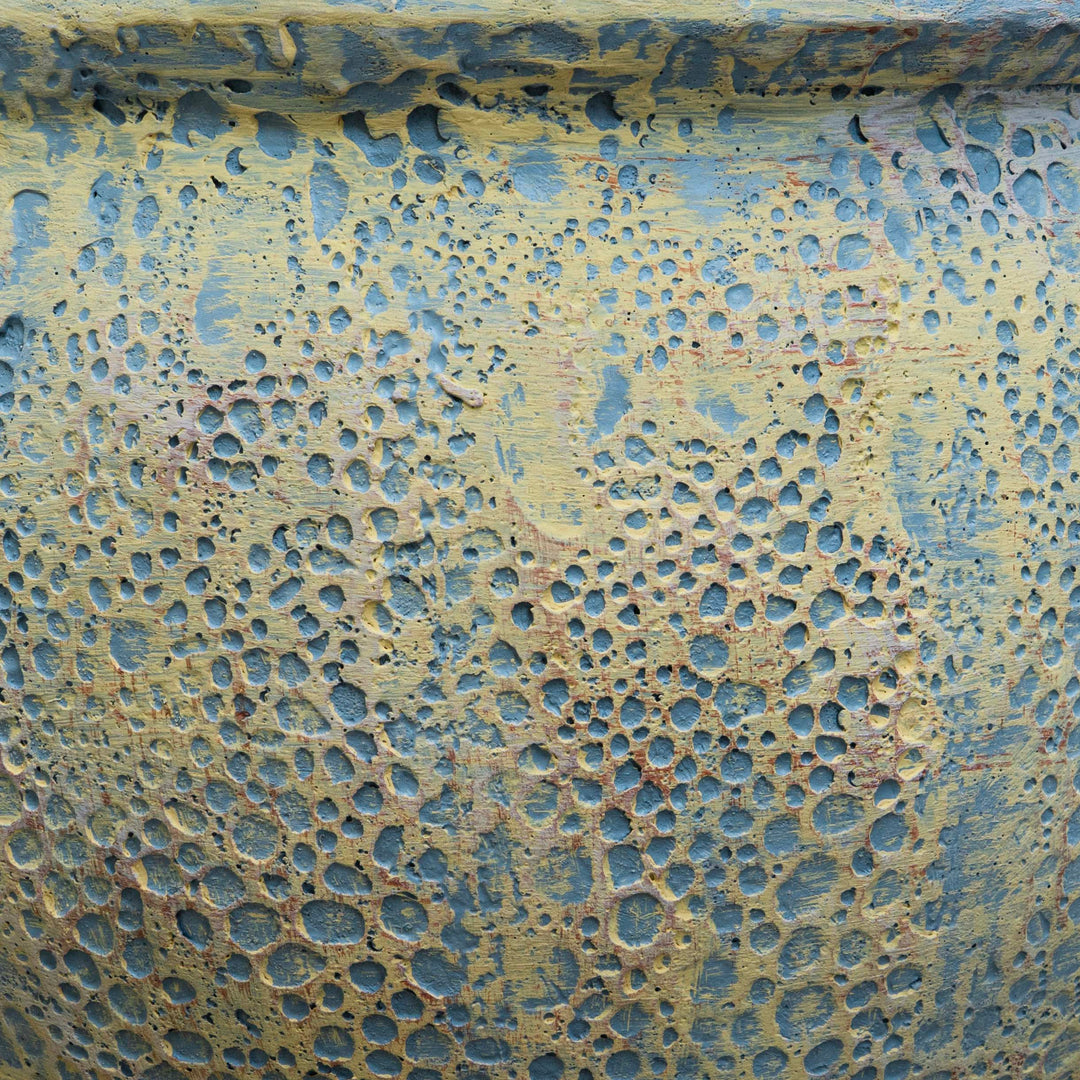 ONYX POT - YELLOW BLUE