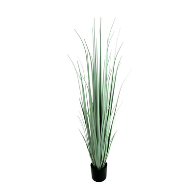 Faux Gladiolus Grass With Pot - 5 Feet