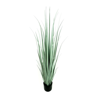 Faux Gladiolus Grass With Pot - 5 Feet