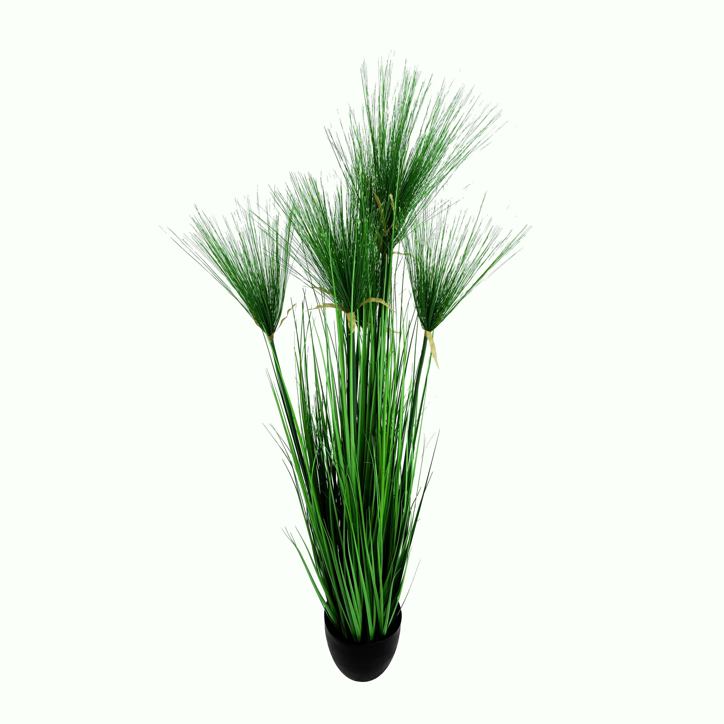 Faux Cycas Grass With Pot - 5 Feet