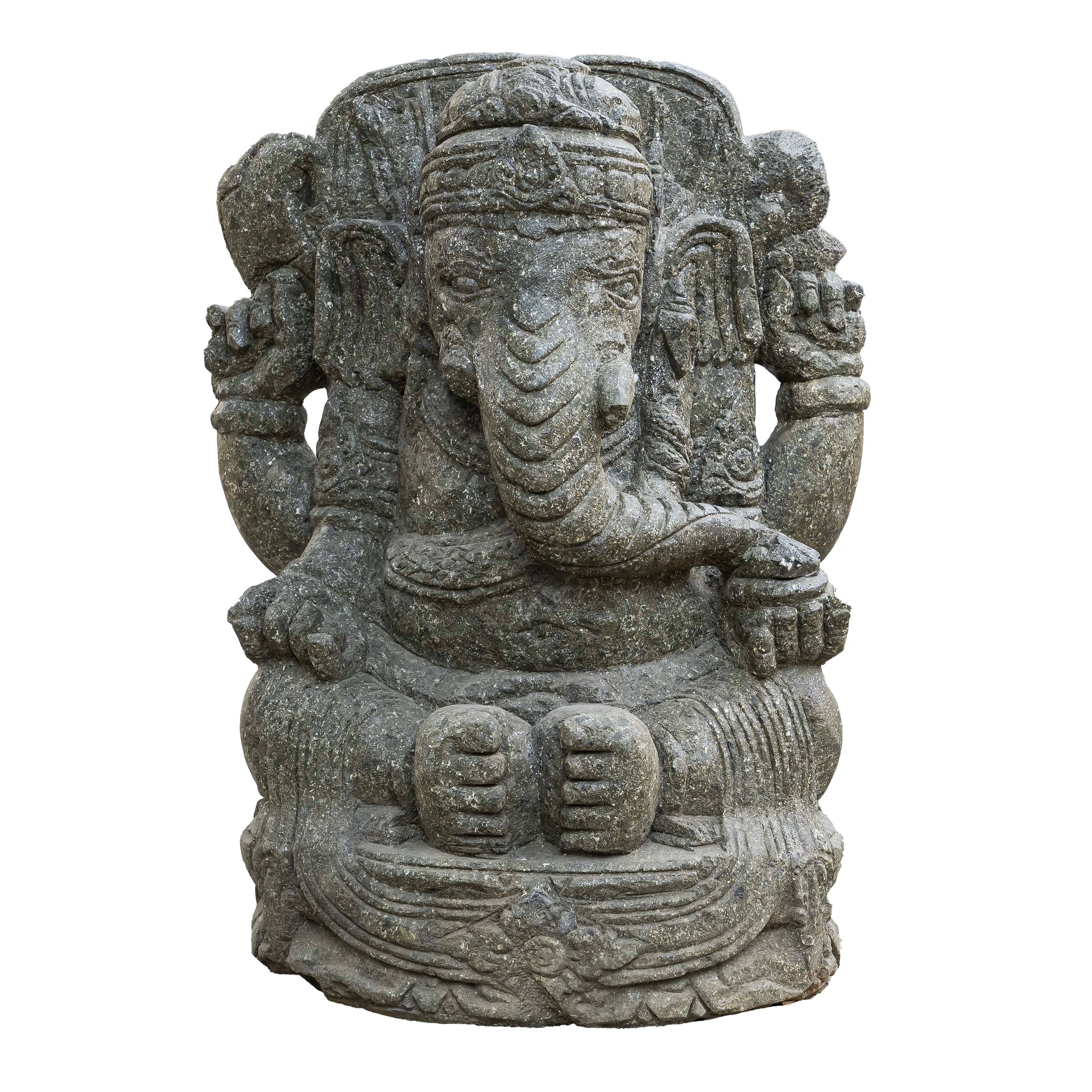 Chaturbhuj Sitting Ganesha