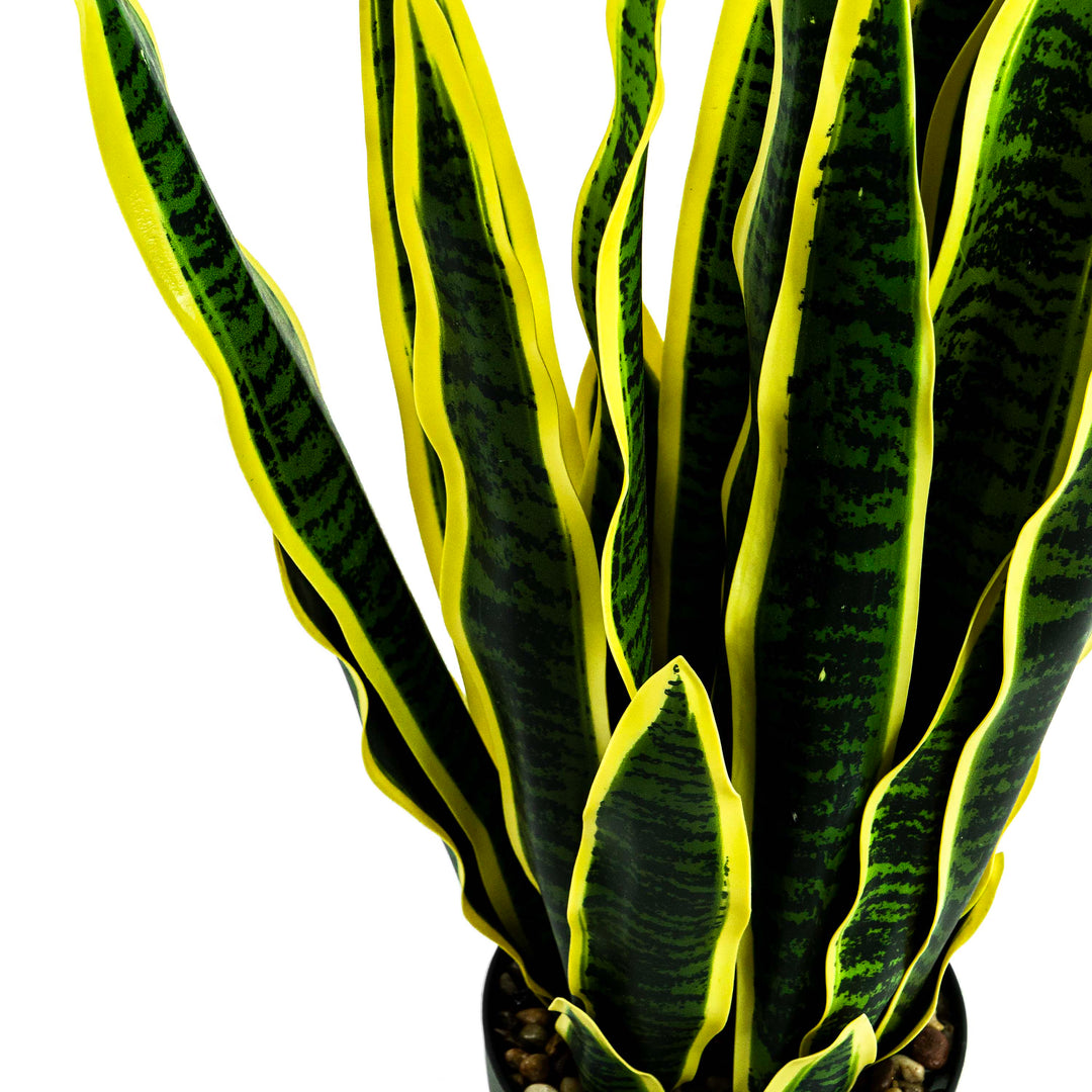 Faux Snake Plant With Pot