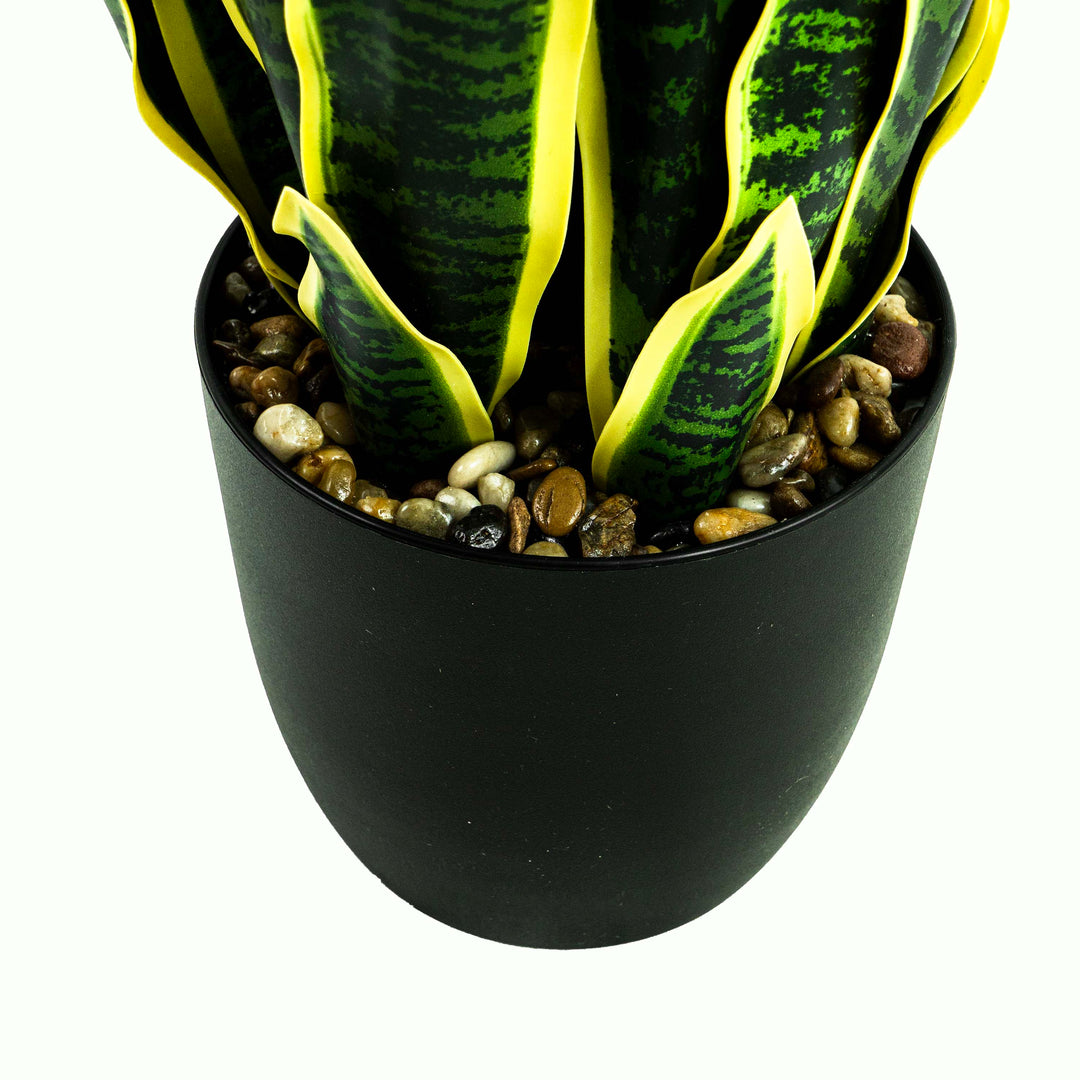 Faux Snake Plant With Pot