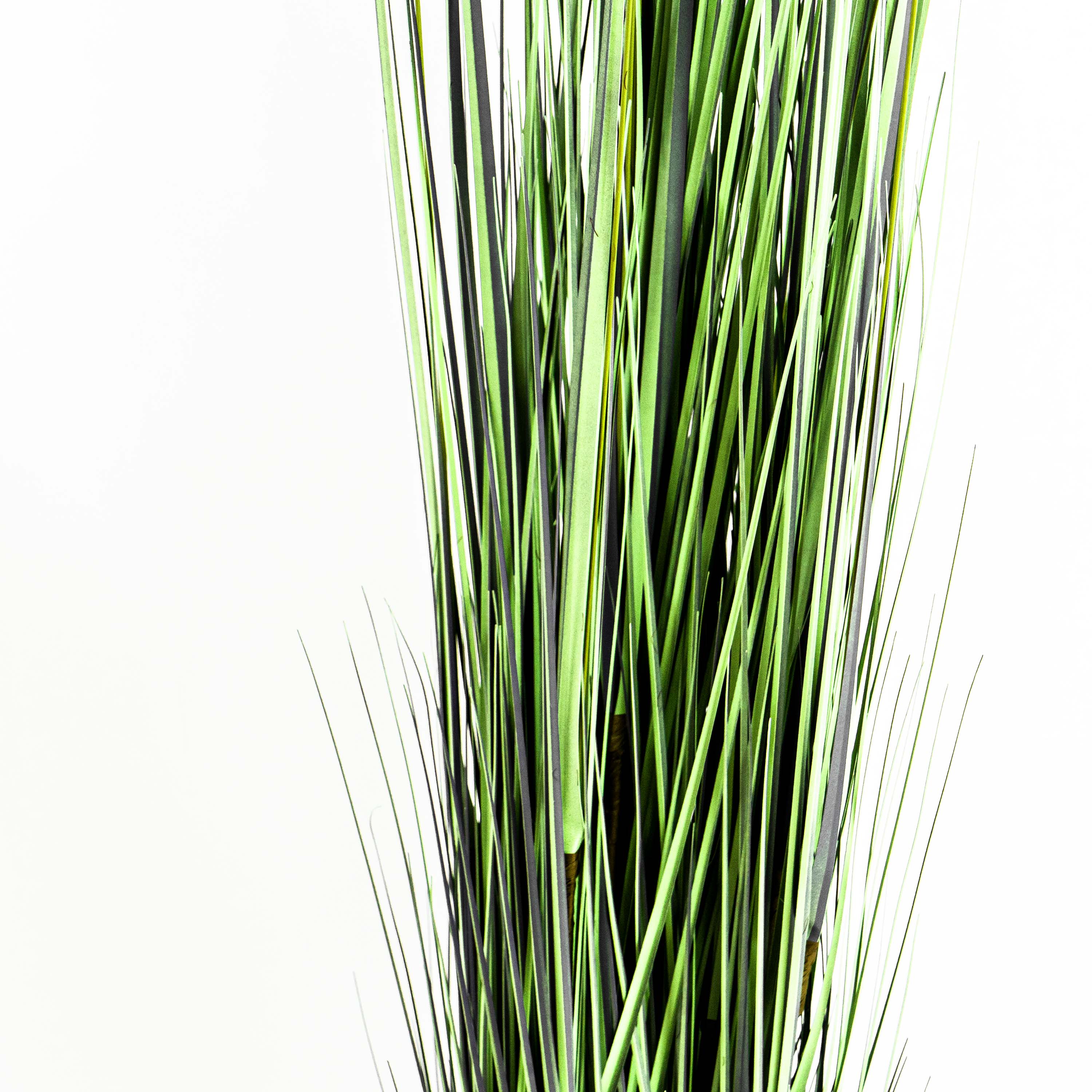 Faux Pompon Grass With Pot - 5 Feet