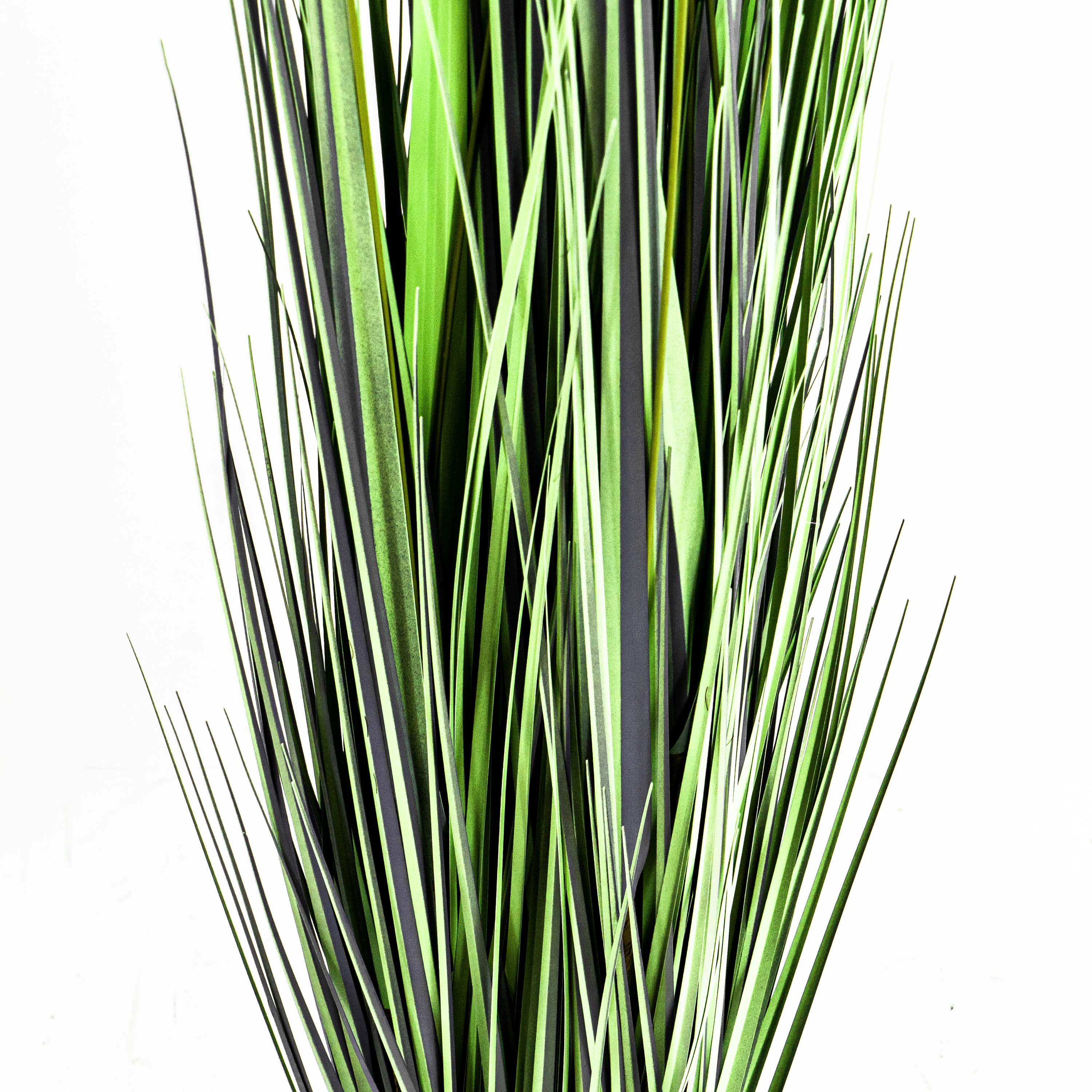 Faux Pompon Grass With Pot - 4 Feet