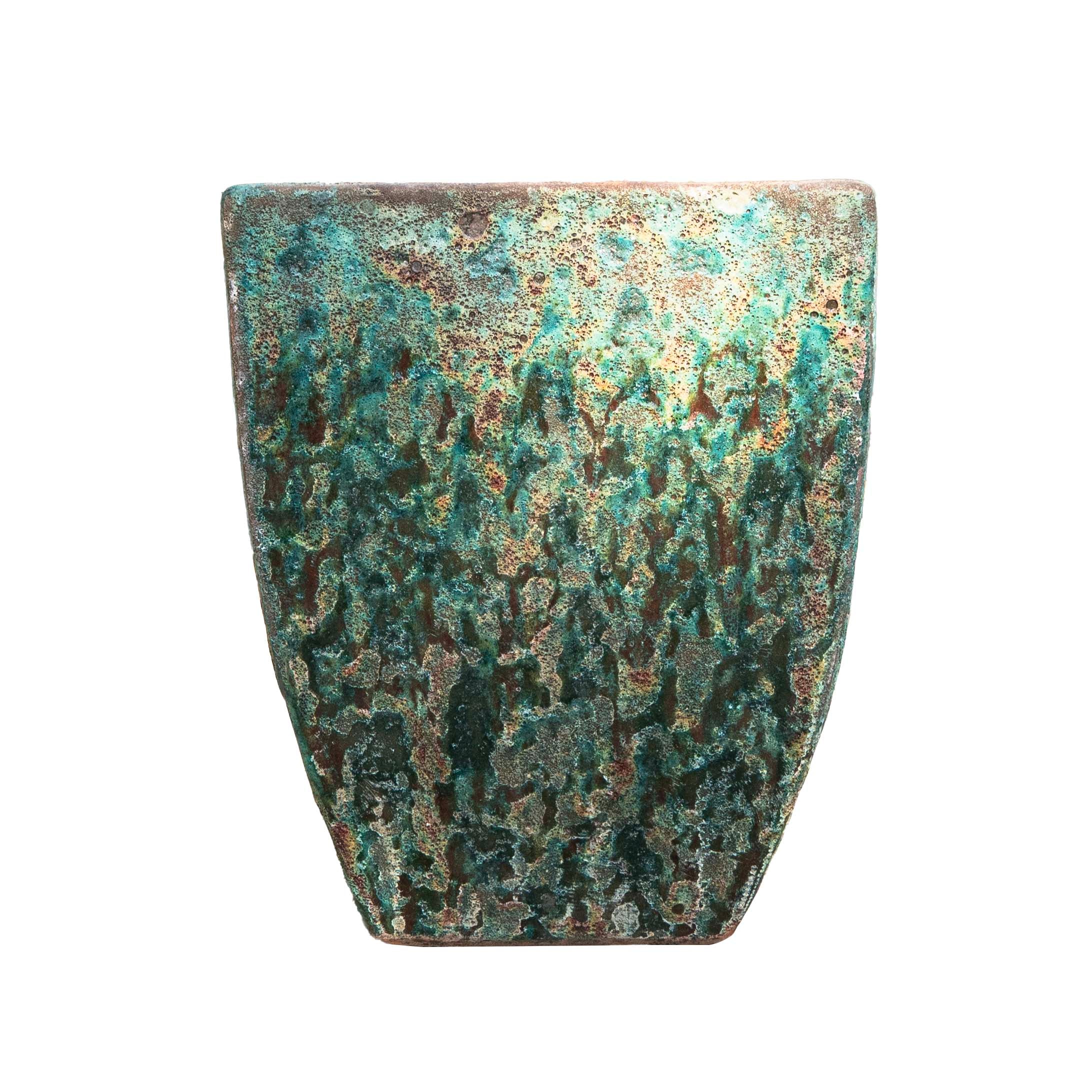 Verdigris Pot