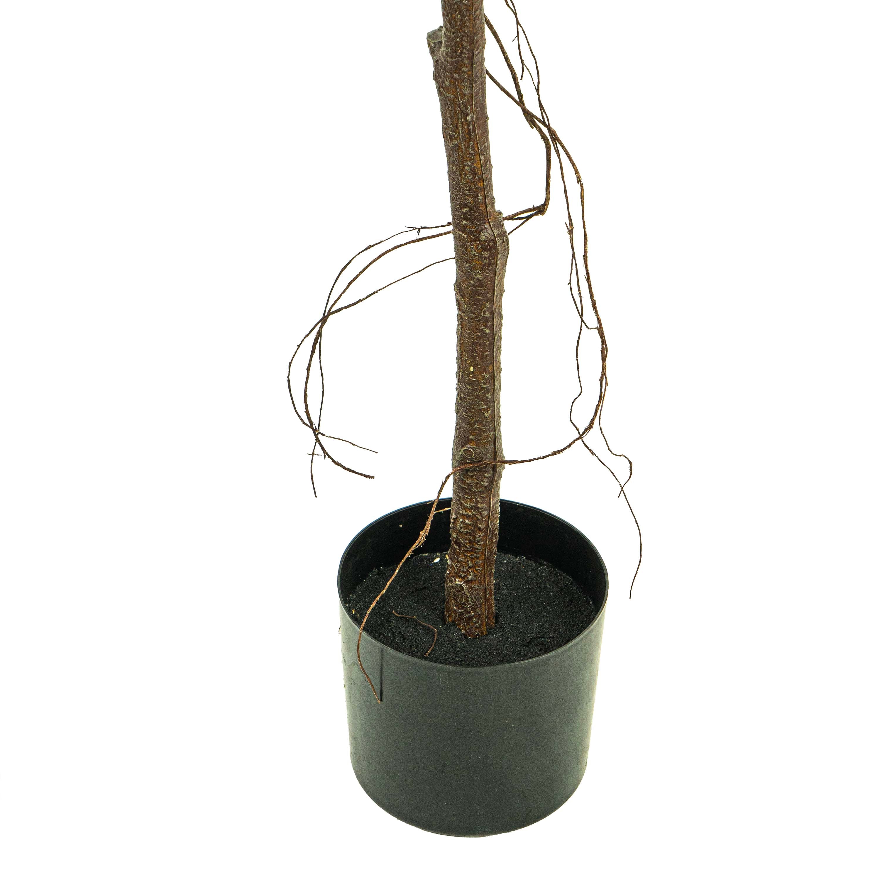 Faux Rubber Tree With Pot - 6 Feet