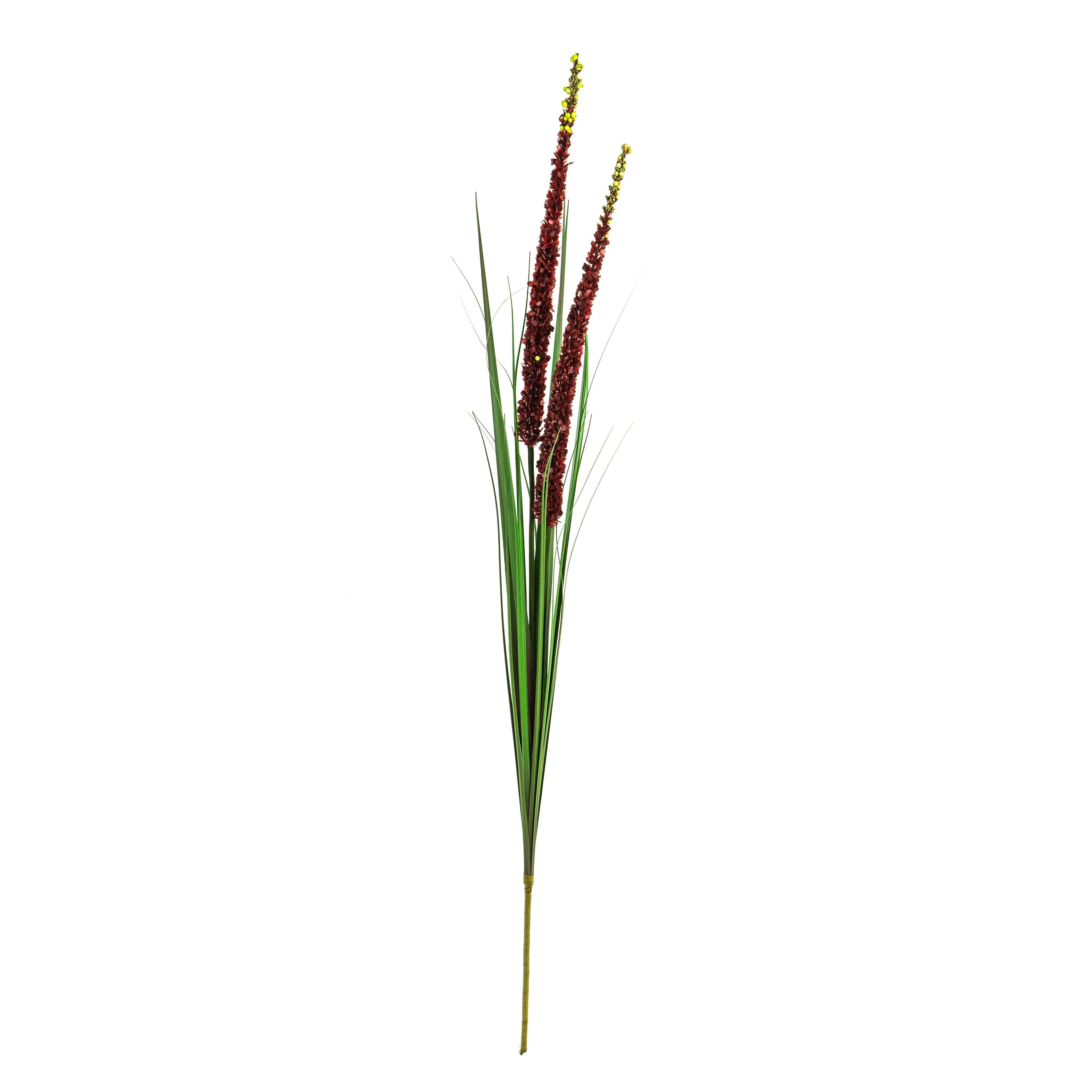 Faux Eremurus Grass Red - 4 Feet