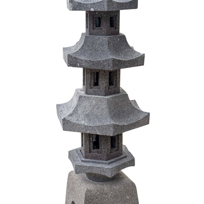 Hexagon Pagoda Three Steps