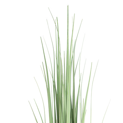 Faux Gladiolus Grass With Pot - 6 Feet