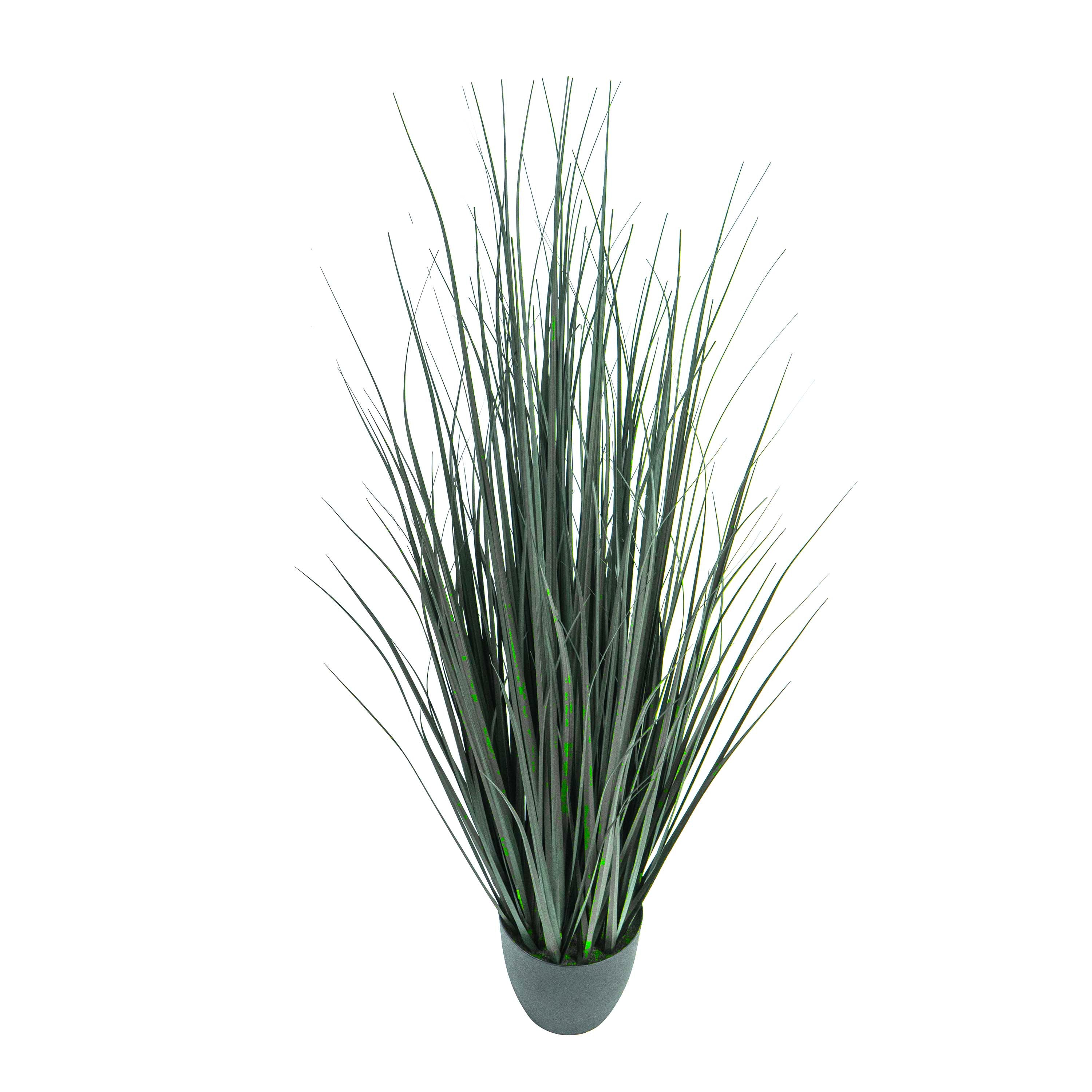 Faux Wild Grass With Pot - 5 Feet