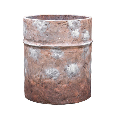 Fiber Clay Rustic Brown Pot