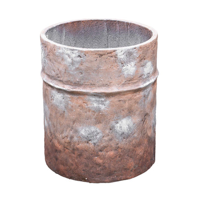 Fiber Clay Rustic Brown Pot