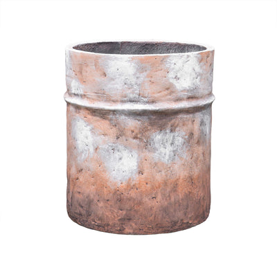 Fiber Clay Rustic Brown Pot