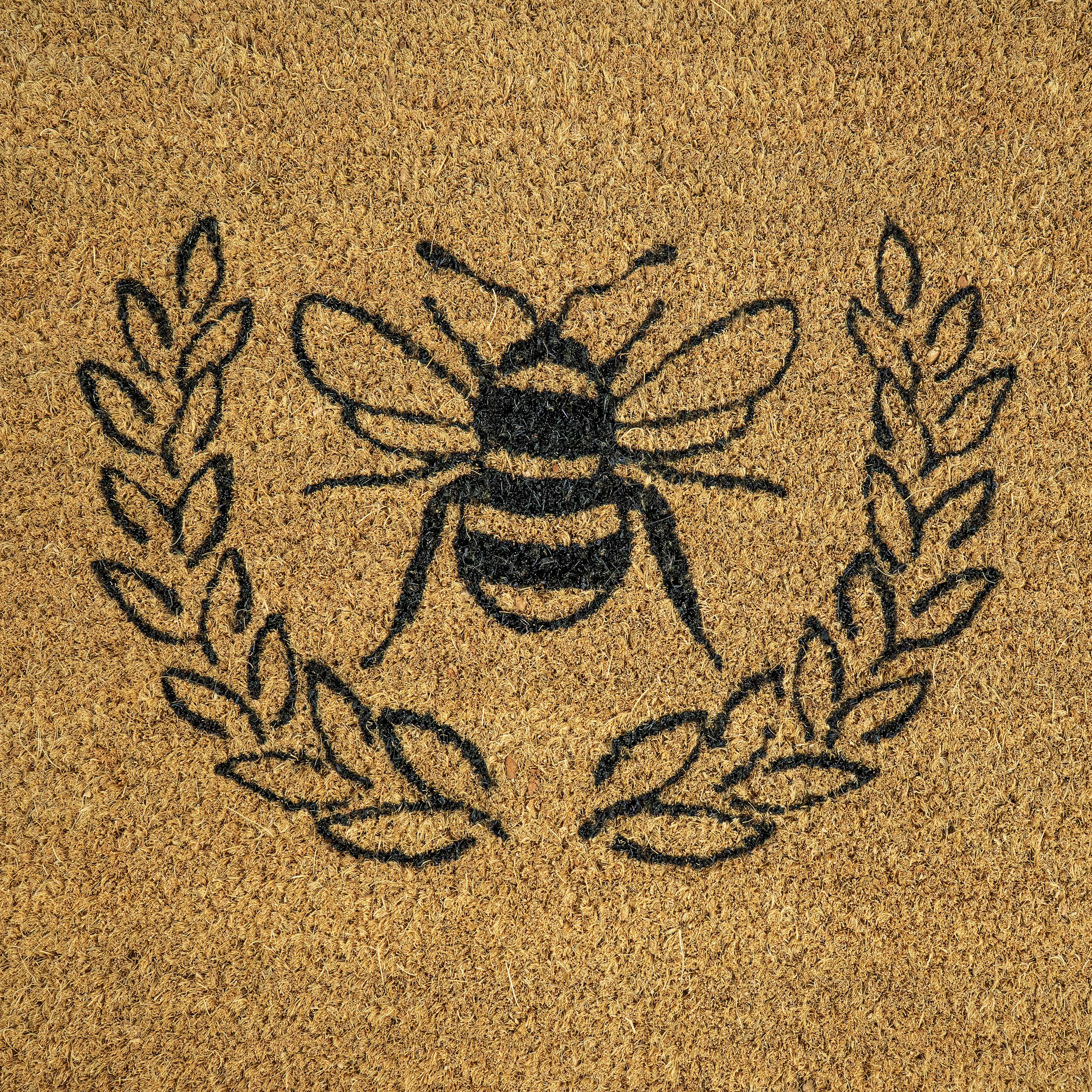 PVC Backed Coir Mat Lady Bug