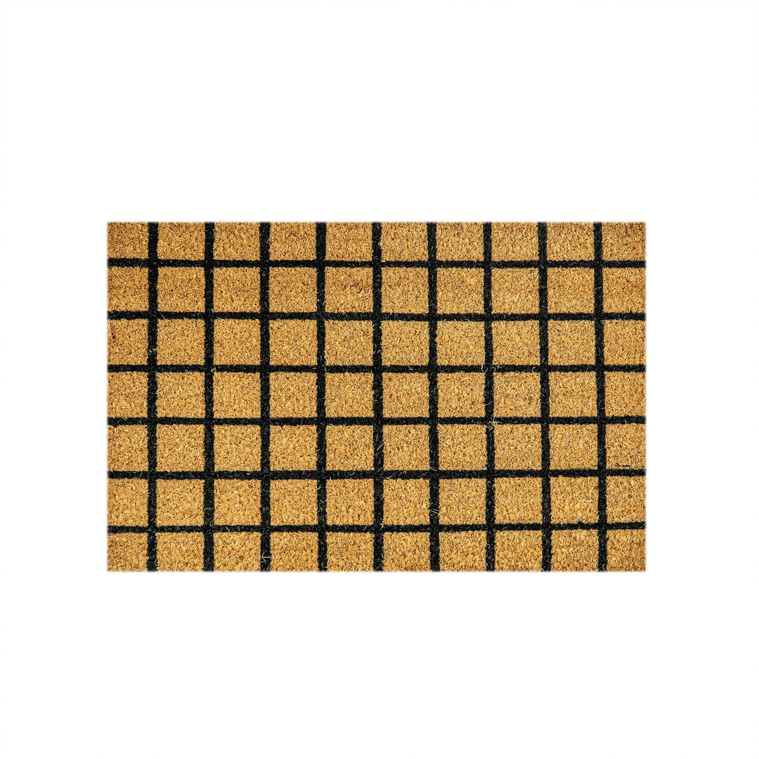 PVC Backed Coir Mat Checked