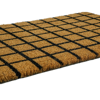 PVC Backed Coir Mat Checked