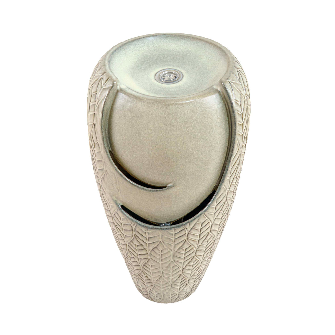CELESTIA WHITE CERAMIC FOUNTAIN