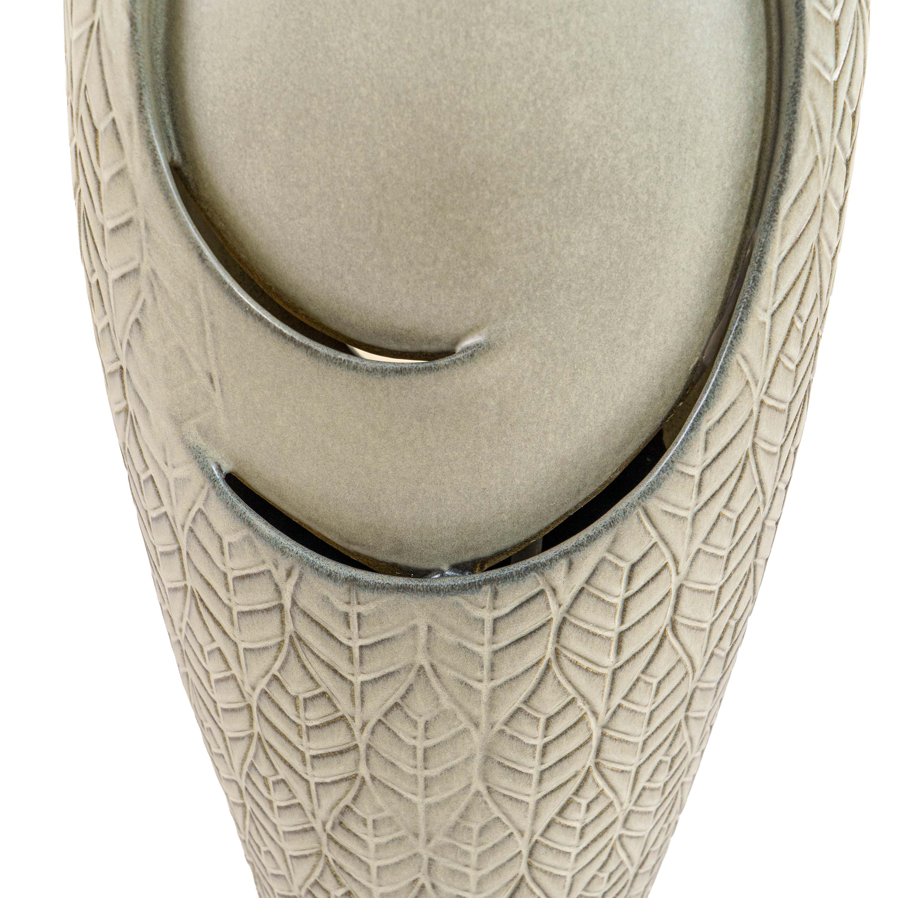 CELESTIA WHITE CERAMIC FOUNTAIN