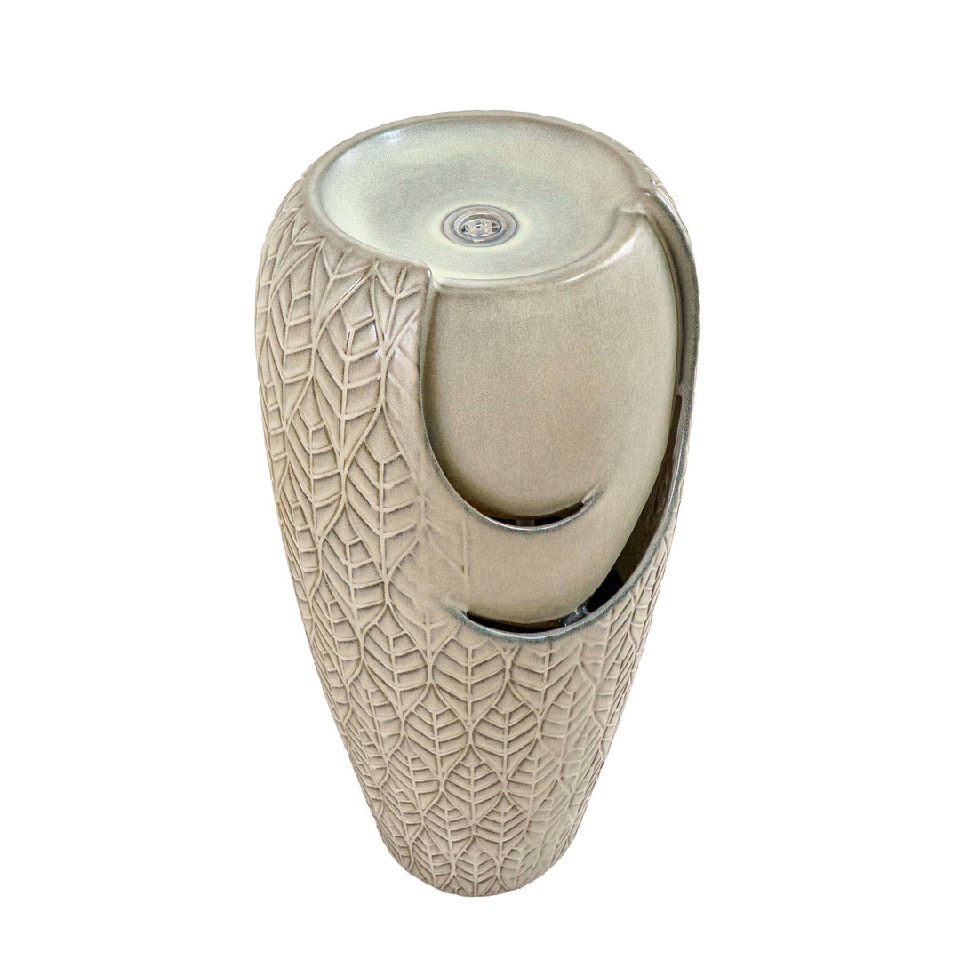 CELESTIA WHITE CERAMIC FOUNTAIN