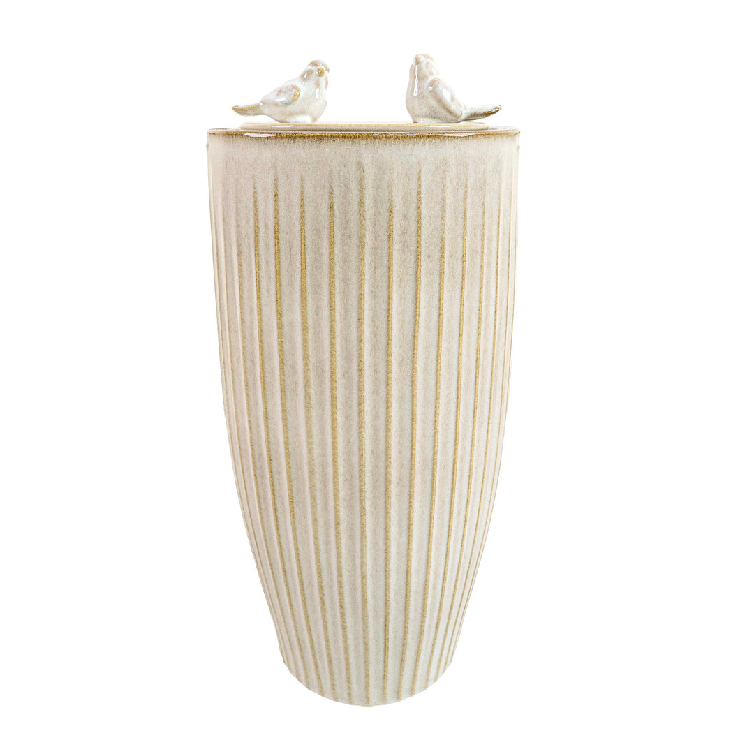 NOVA WHITE CERAMIC FOUNTAIN