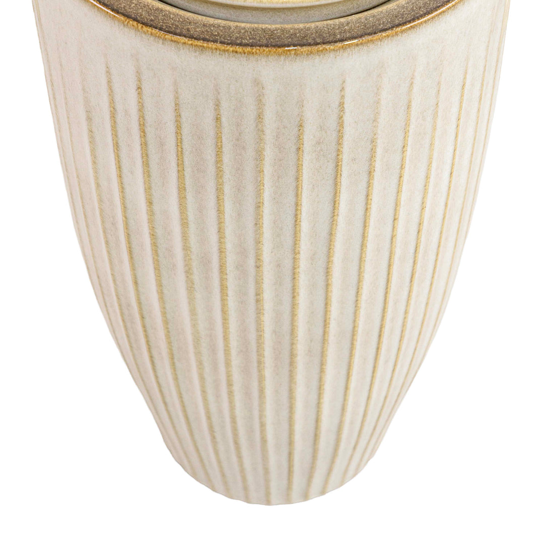NOVA WHITE CERAMIC FOUNTAIN