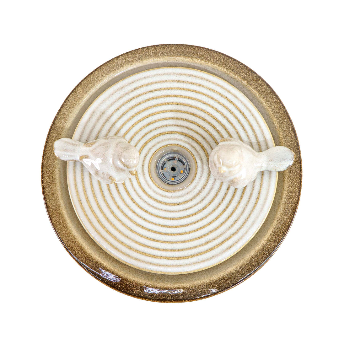 NOVA WHITE CERAMIC FOUNTAIN