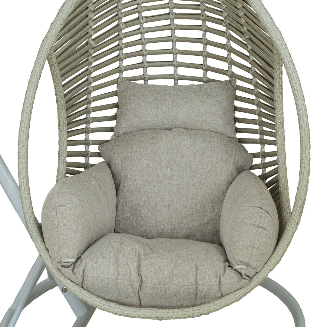 Garden Swing Egg Shaped - Beige