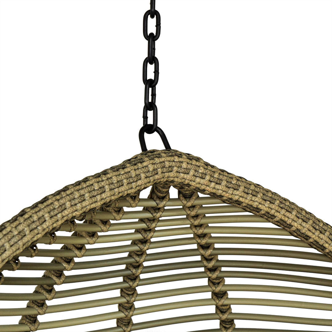 Garden Swing Round Shaped - Beige