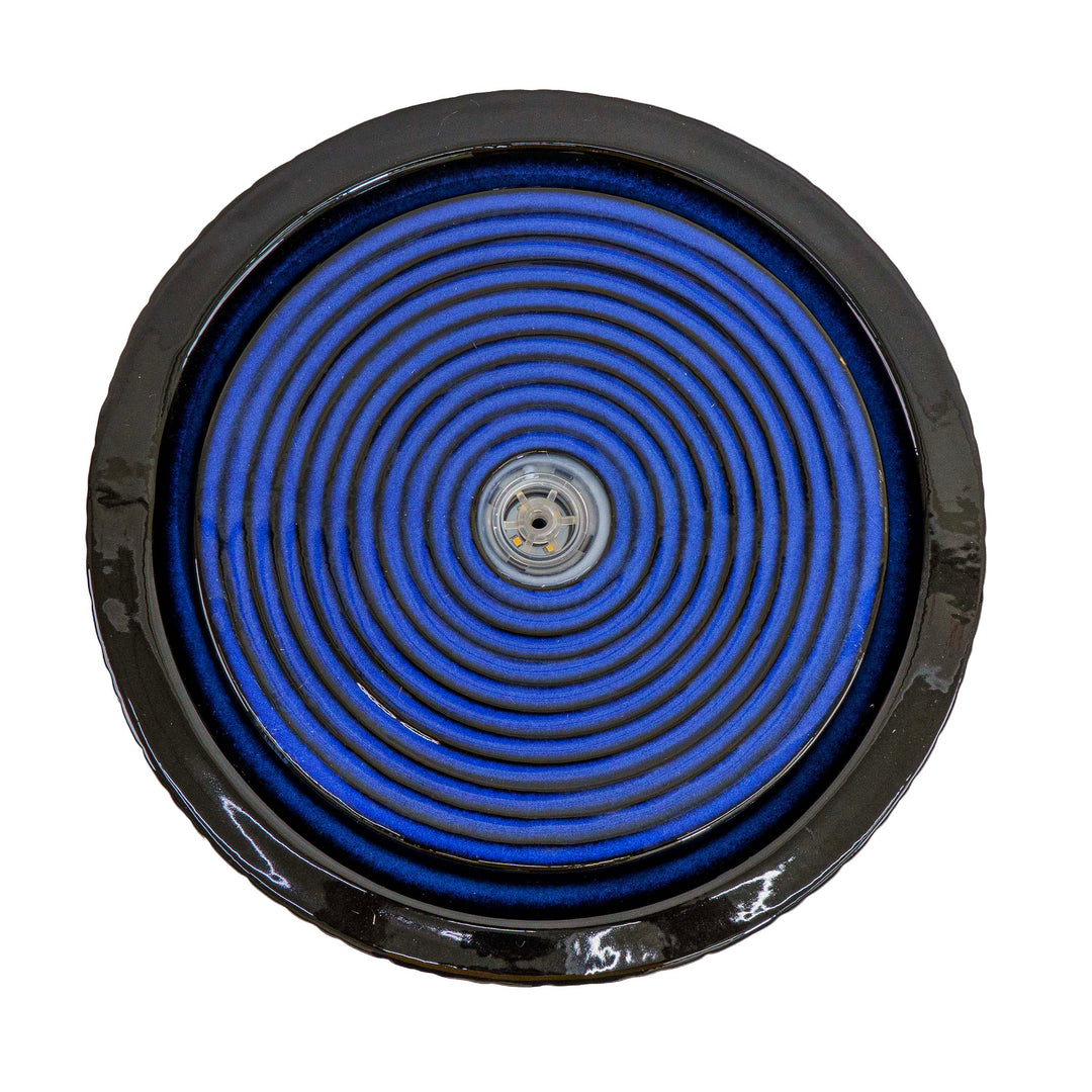INDIGO CASCADE CERAMIC FOUNTAIN