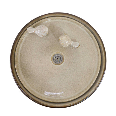 ORION GLAZE CERAMIC FOUNTAIN